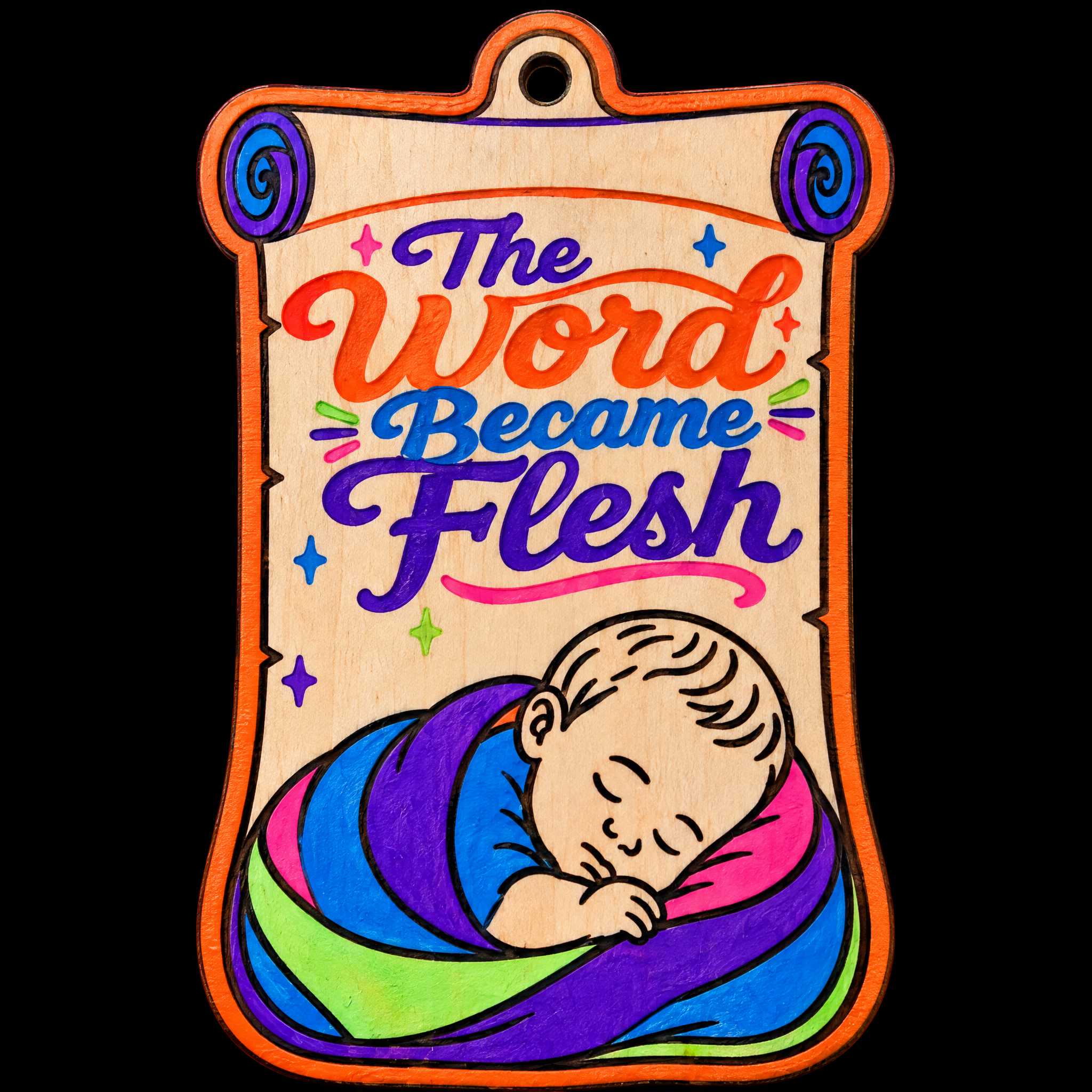 The Word Became Flesh DIY Christmas Ornament Kit - Image 5