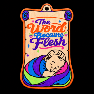 The Word Became Flesh DIY Christmas Ornament Kit