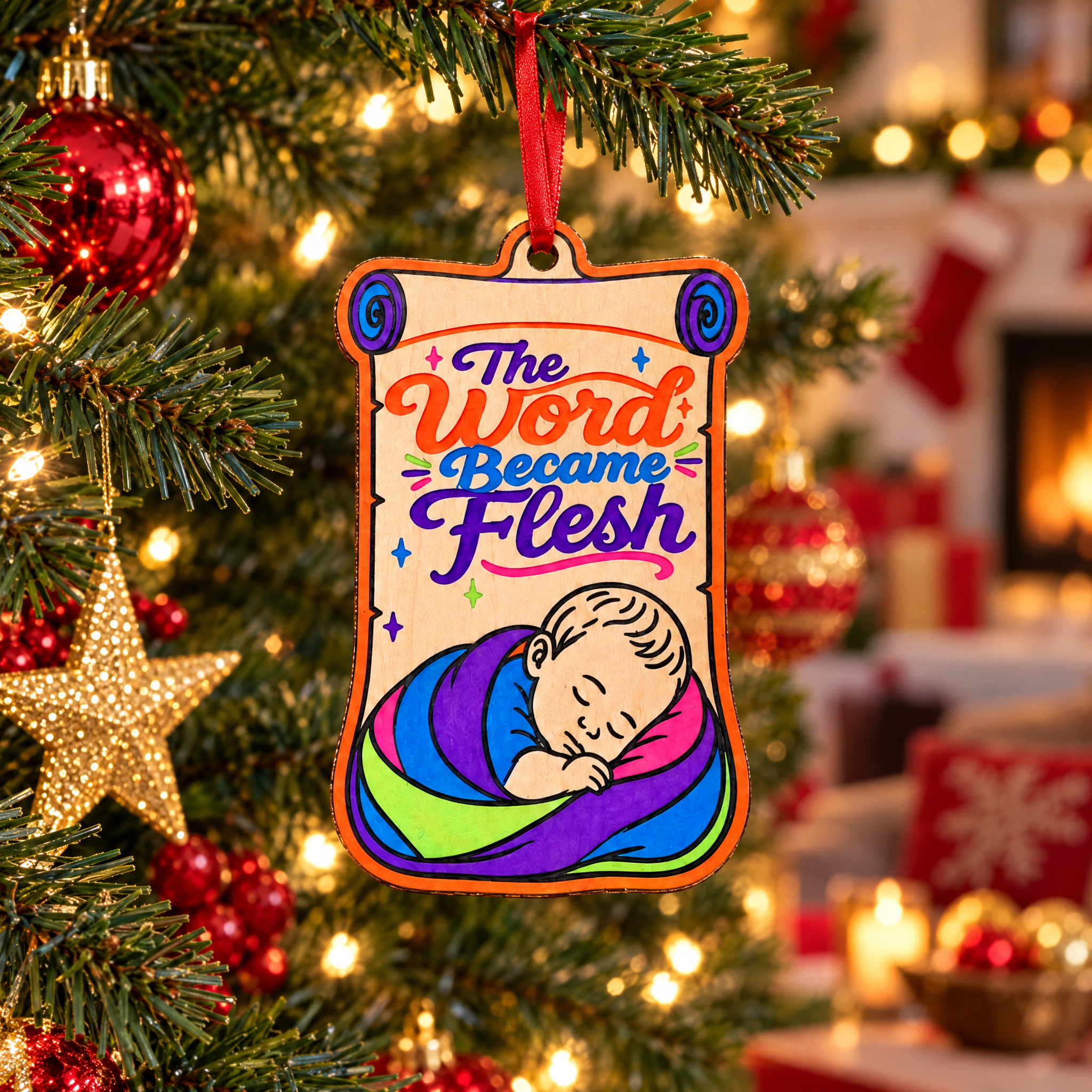 The Word Became Flesh DIY Christmas Ornament Kit - Image 7